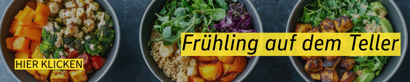Salate & Bowls passend zum Frühling